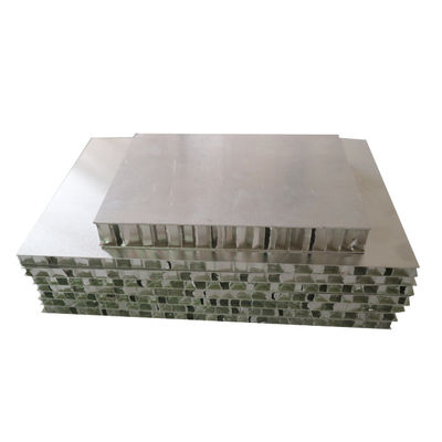 건물 벽을 위해 저항하는 1250x2500mm 알루미늄 벌집 패널 부식